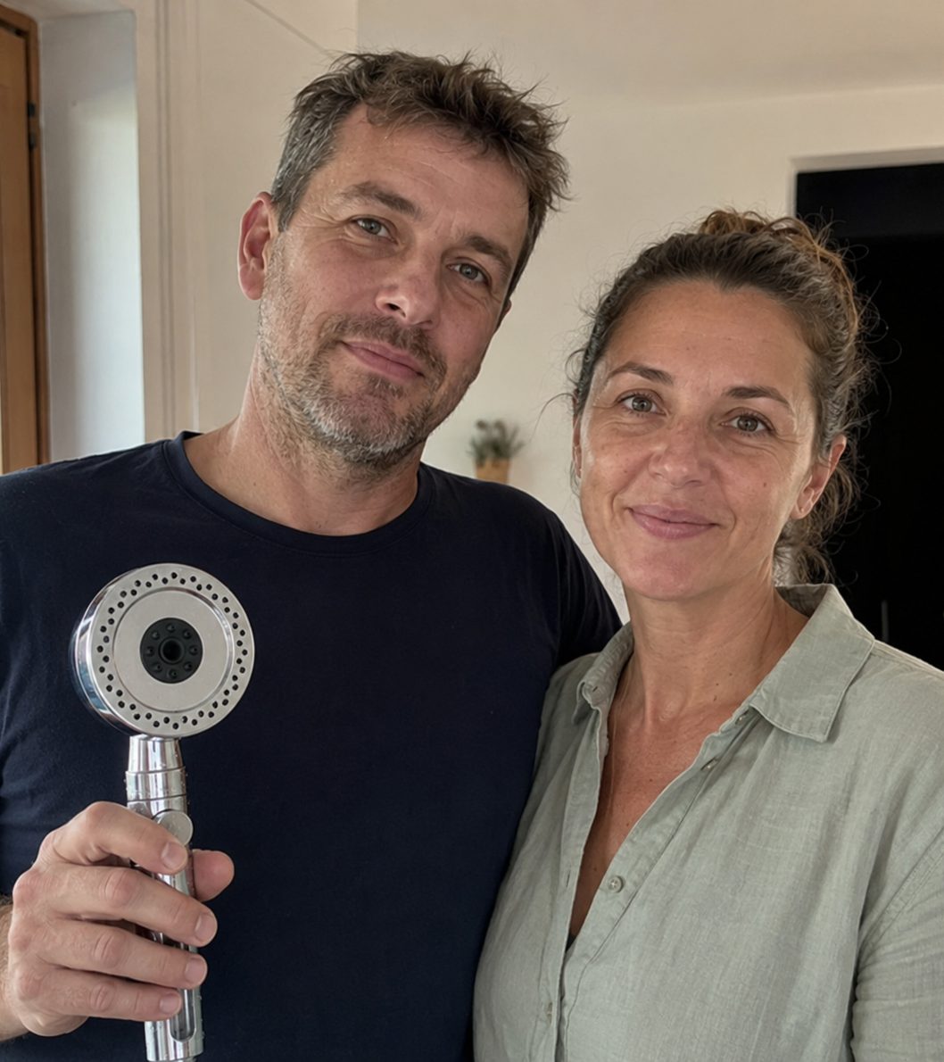 Un couple a adopté le Pommeau Ondéa M2